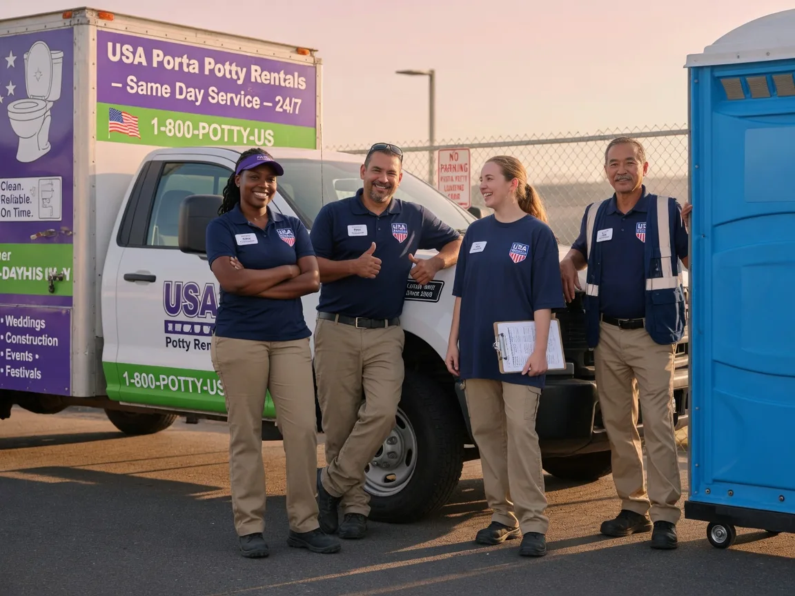 Porta Potty Rental company in Elk, CA